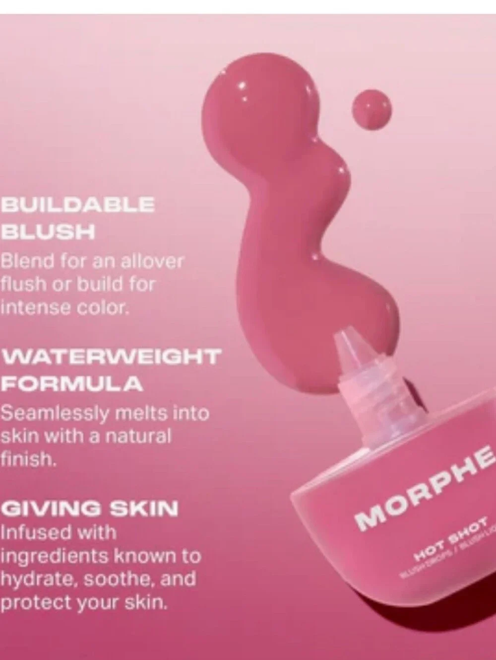 Morphe Hot Shot Blush Drops